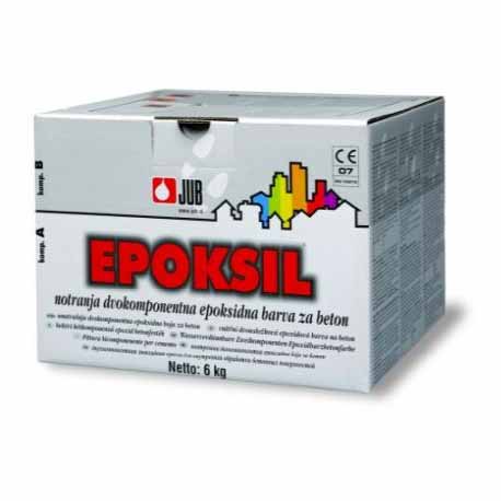 Краска  двухкомпонентная эпоксидная EPOKSIL(Эпоксил) – для бетона - Фасовка 6 кг - Цена  5236 руб.