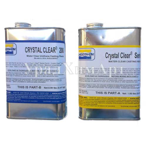 Оптически прозрачный пластик Crystal Clear 202  - Фасовка 0,86 кг - Цена  7980 руб.