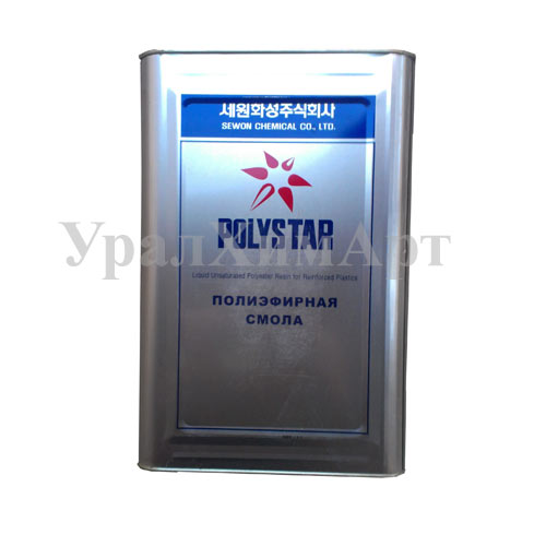 Смола полиэфирная отделочная, литьевая Polystar M-702 (Корея) - Фасовка 20 кг - Цена  3300 руб.