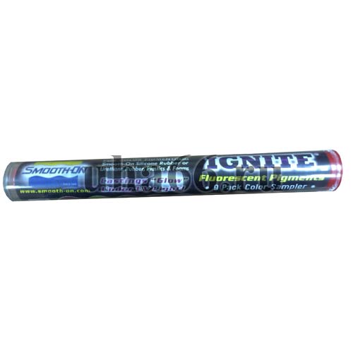 Ignite Fluorescent Colors- Краситель флуоресцентный для пластиков и полиуретанов набор из 9 цветов - Фасовка набор 0,09 кг- 9 штук по 0,01 кг - Цена  3097 руб.